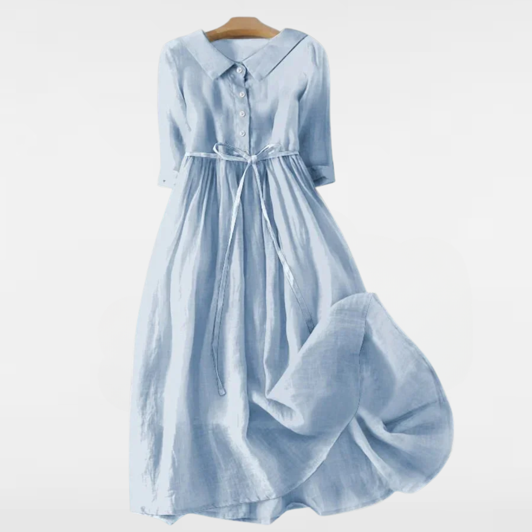 THALIA CASUAL COLLARED DRESS