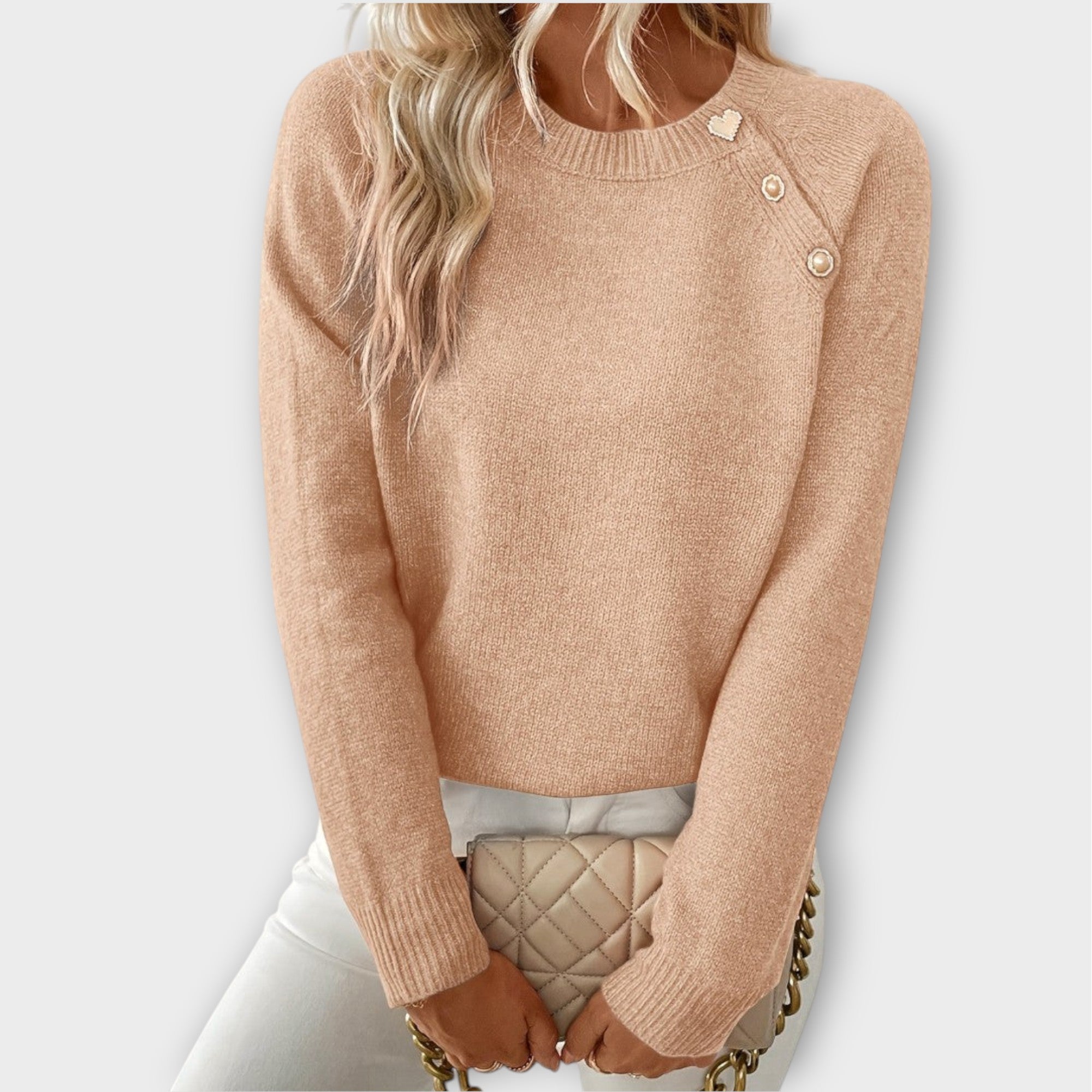 Juliana | Elegant Buttoned Sweater