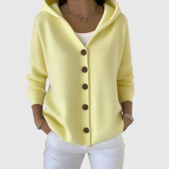 Eveline | Soft Hooded Cardigan