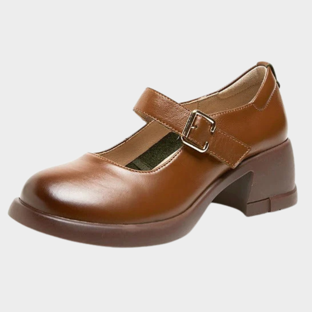 Ruby | Leather Mary Jane Shoes