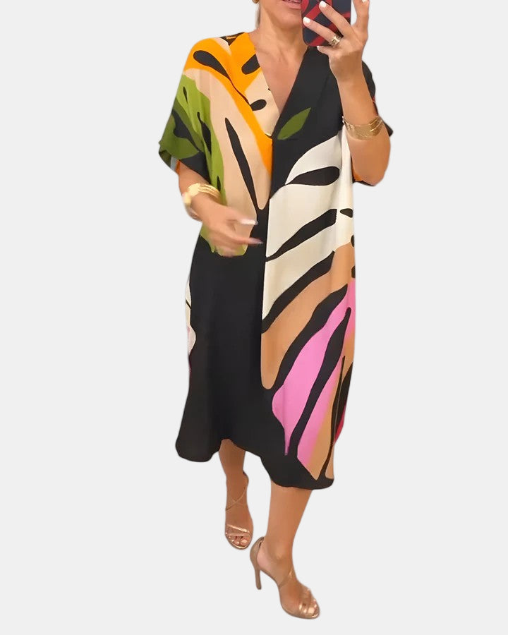 Caroline | Comfortable Colored Dress