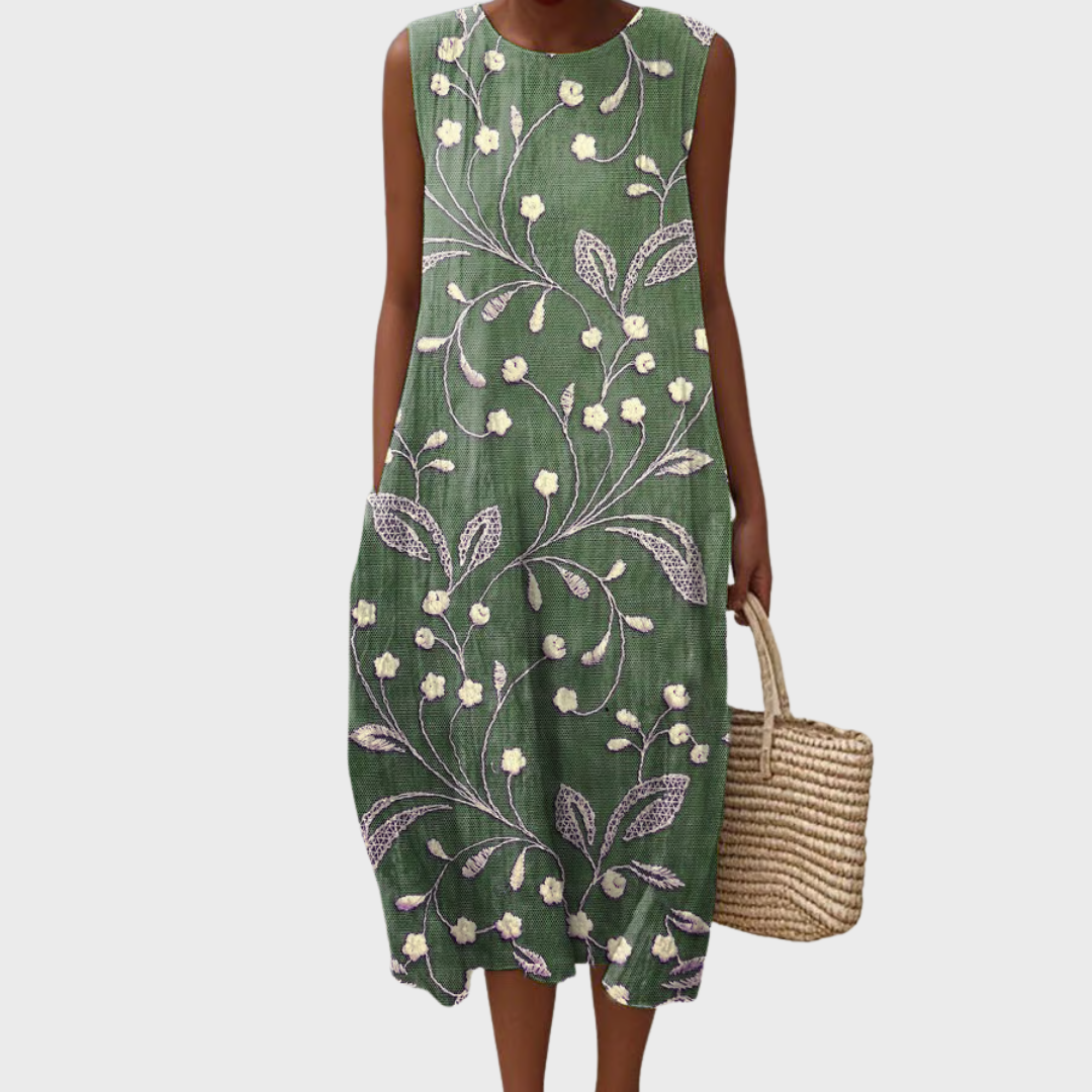 Sarah | Comfortable Casual Floral Dress