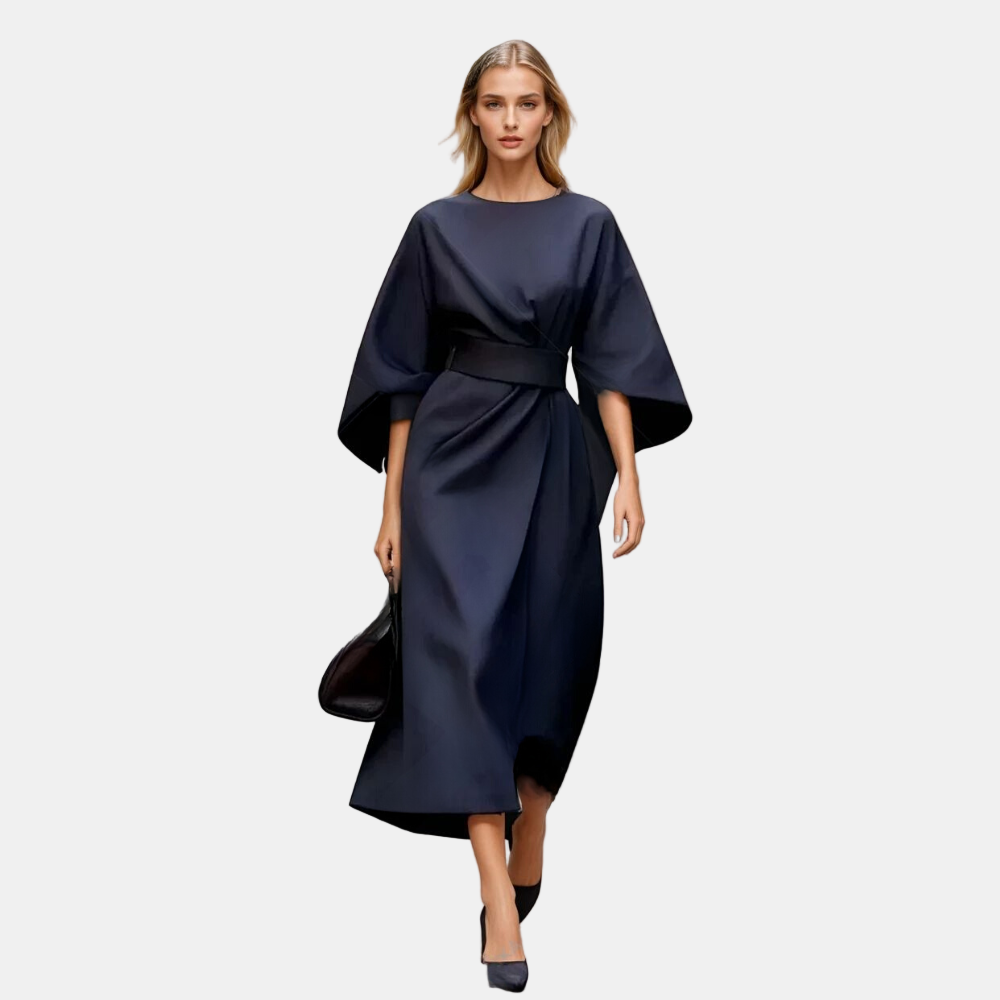 LILIANA | CLASSIC LANTERN SLEEVE DRESS
