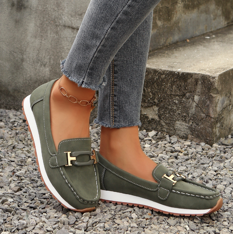 Emelia - Luxury Chain Loafers