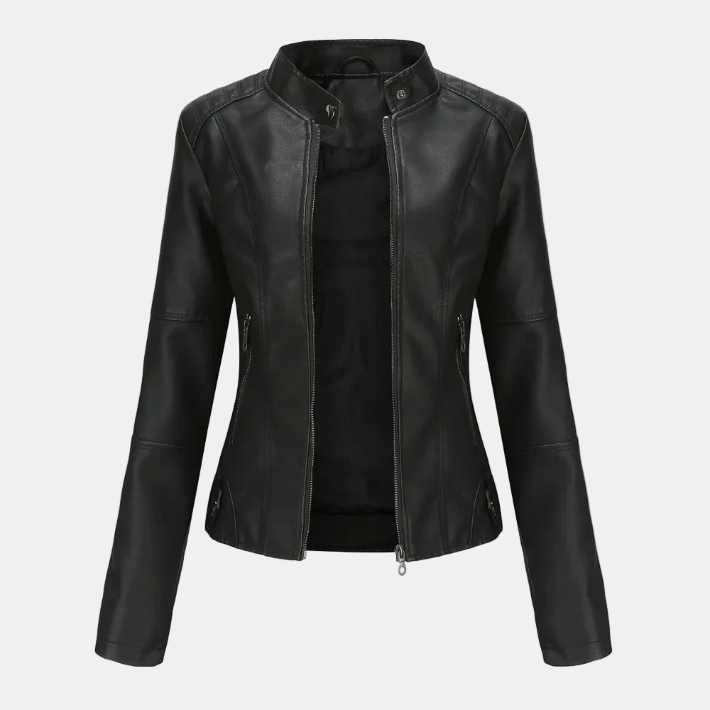 Victoria | Trendy Leather Jacket