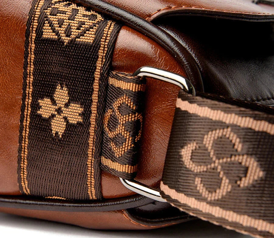 Aretha™ | Classic Leather Meets Modern Elegance