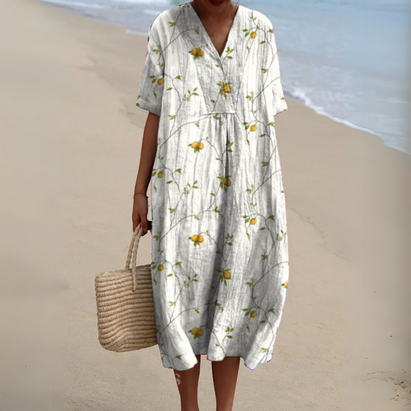 ADELFA | LOOSE COLORFUL DRESS