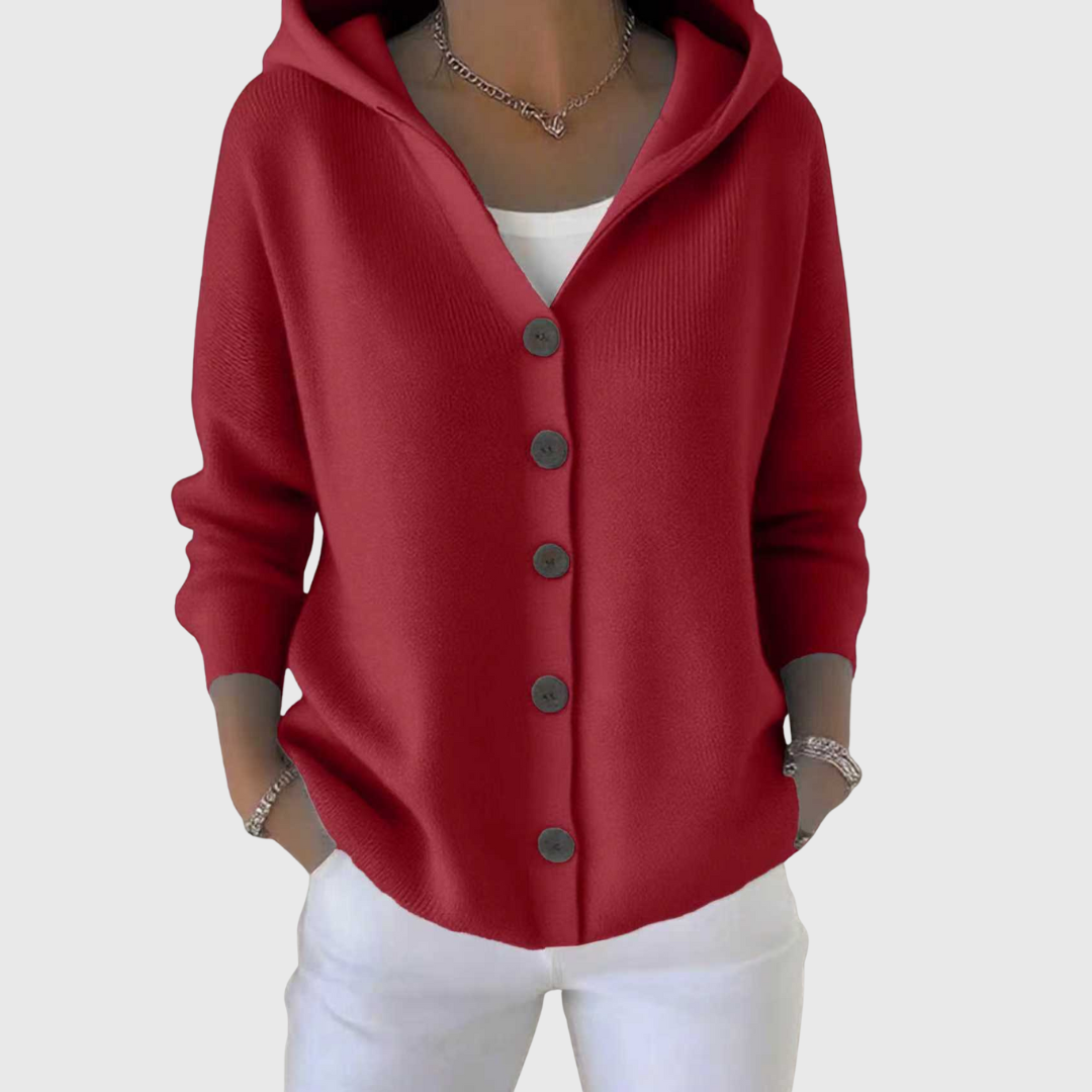 Eveline | Soft Hooded Cardigan