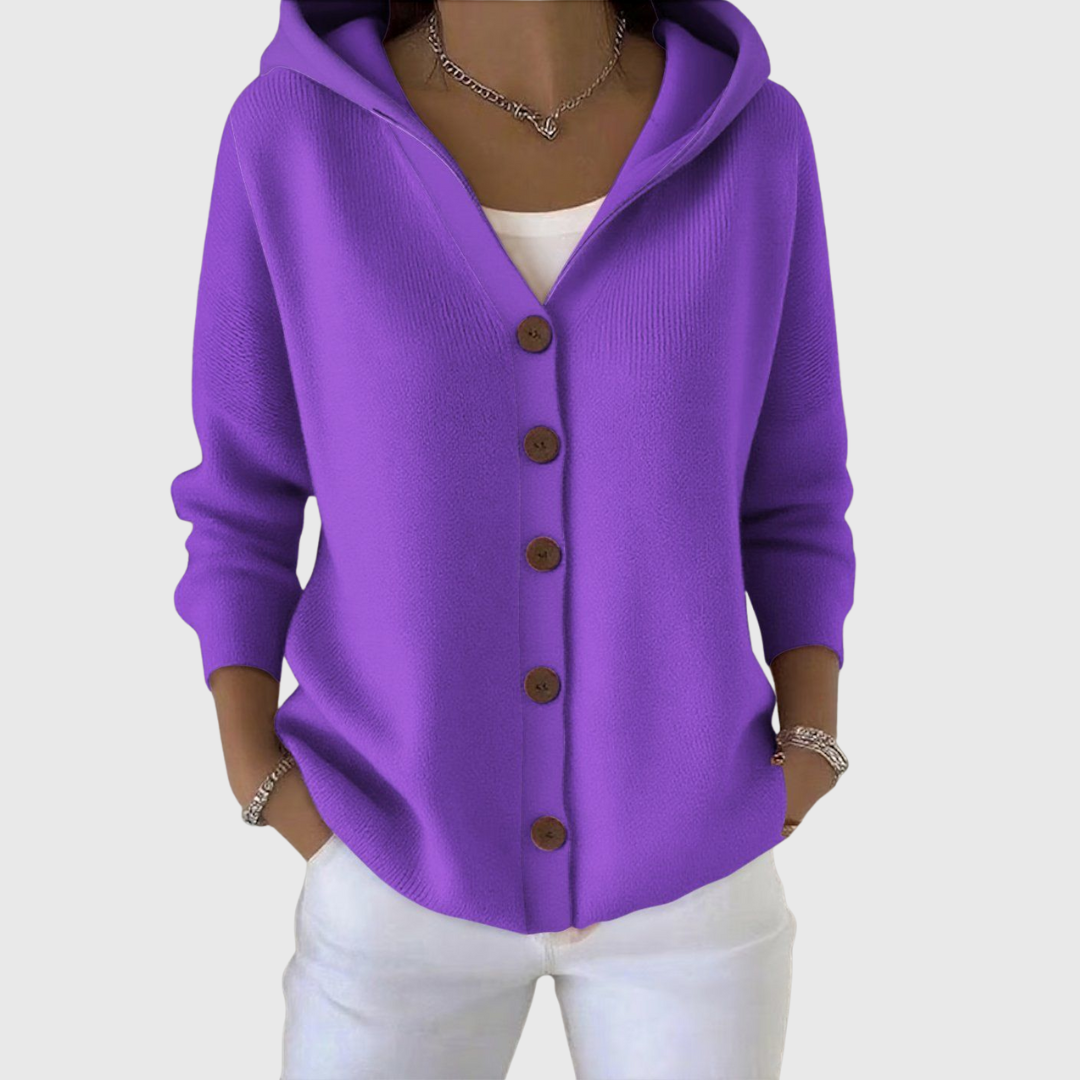 Eveline | Soft Hooded Cardigan