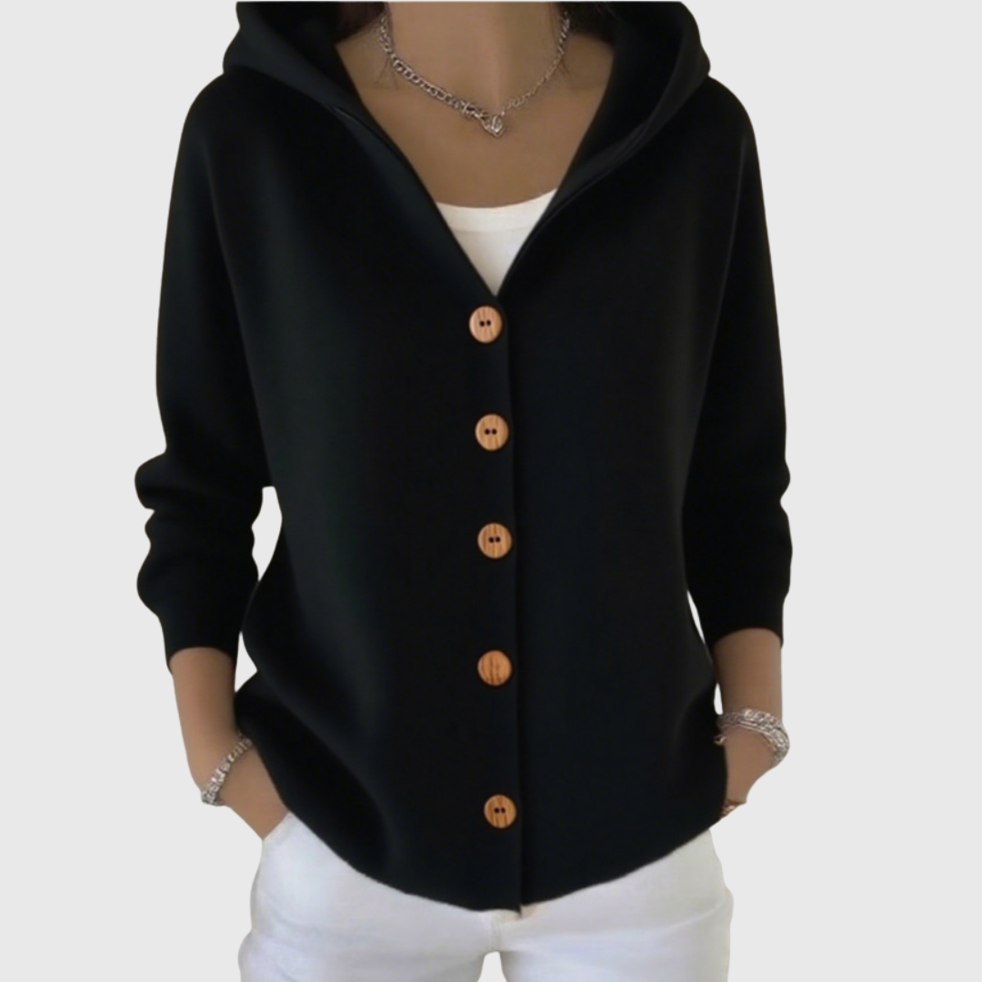 Eveline | Soft Hooded Cardigan