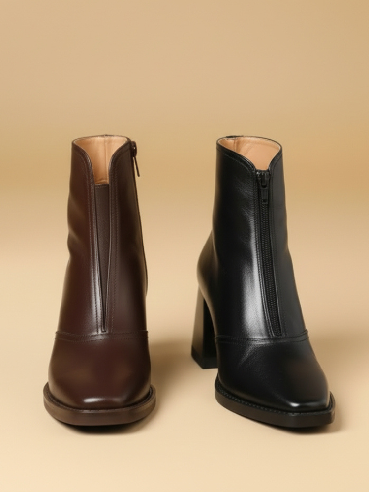 OVELLE | SLEEK LEATHER BOOTS