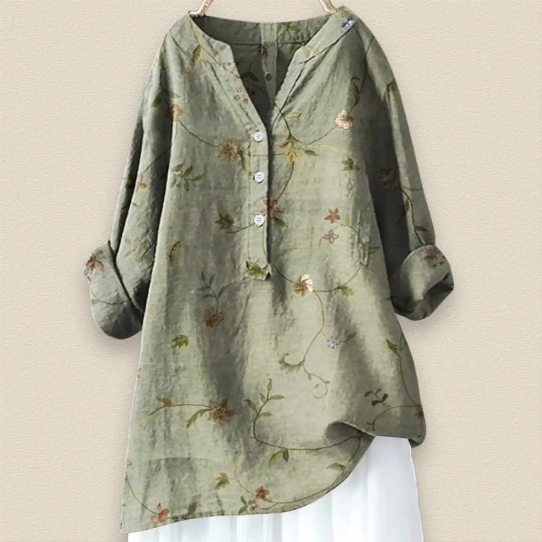 Florellia | Loose Floral Blouse