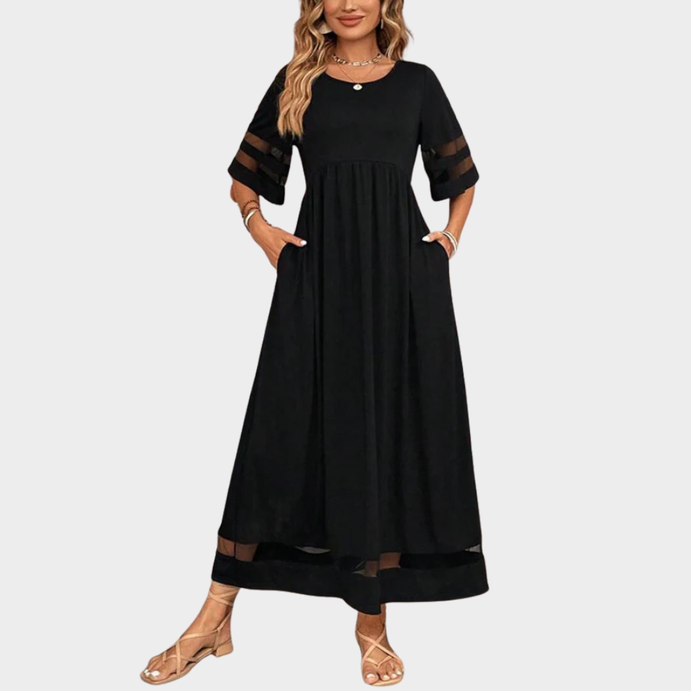 Sophia | Flattering Tummy-Smoothing Midi Dress