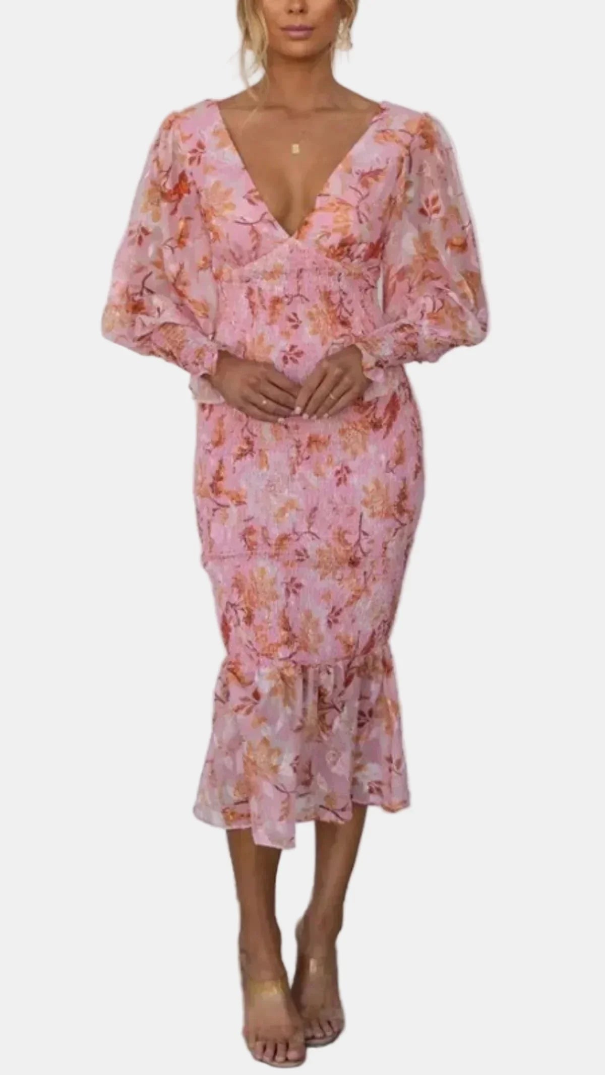 EDITH | ELEGANT FLORAL DRESS