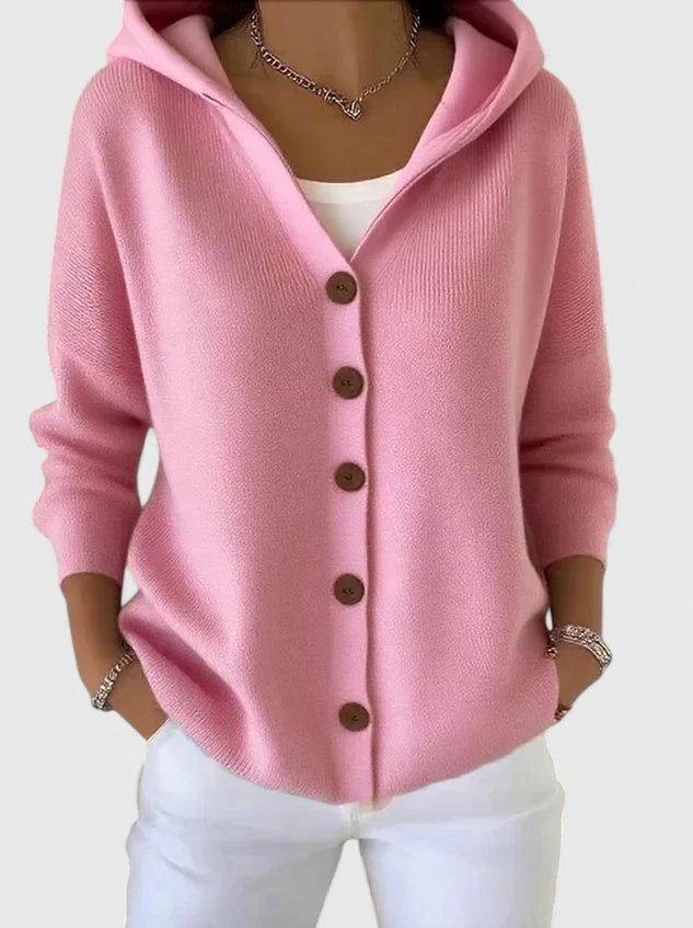 Eveline | Soft Hooded Cardigan