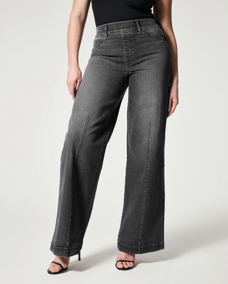 MINERVA | MODERN PALAZZO DENIM PANTS