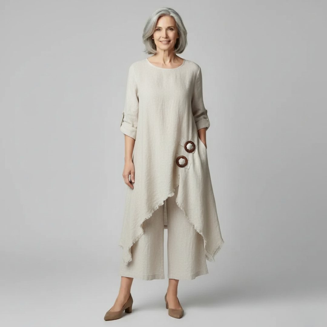 Amelise | Flowing Comfort Dress Set