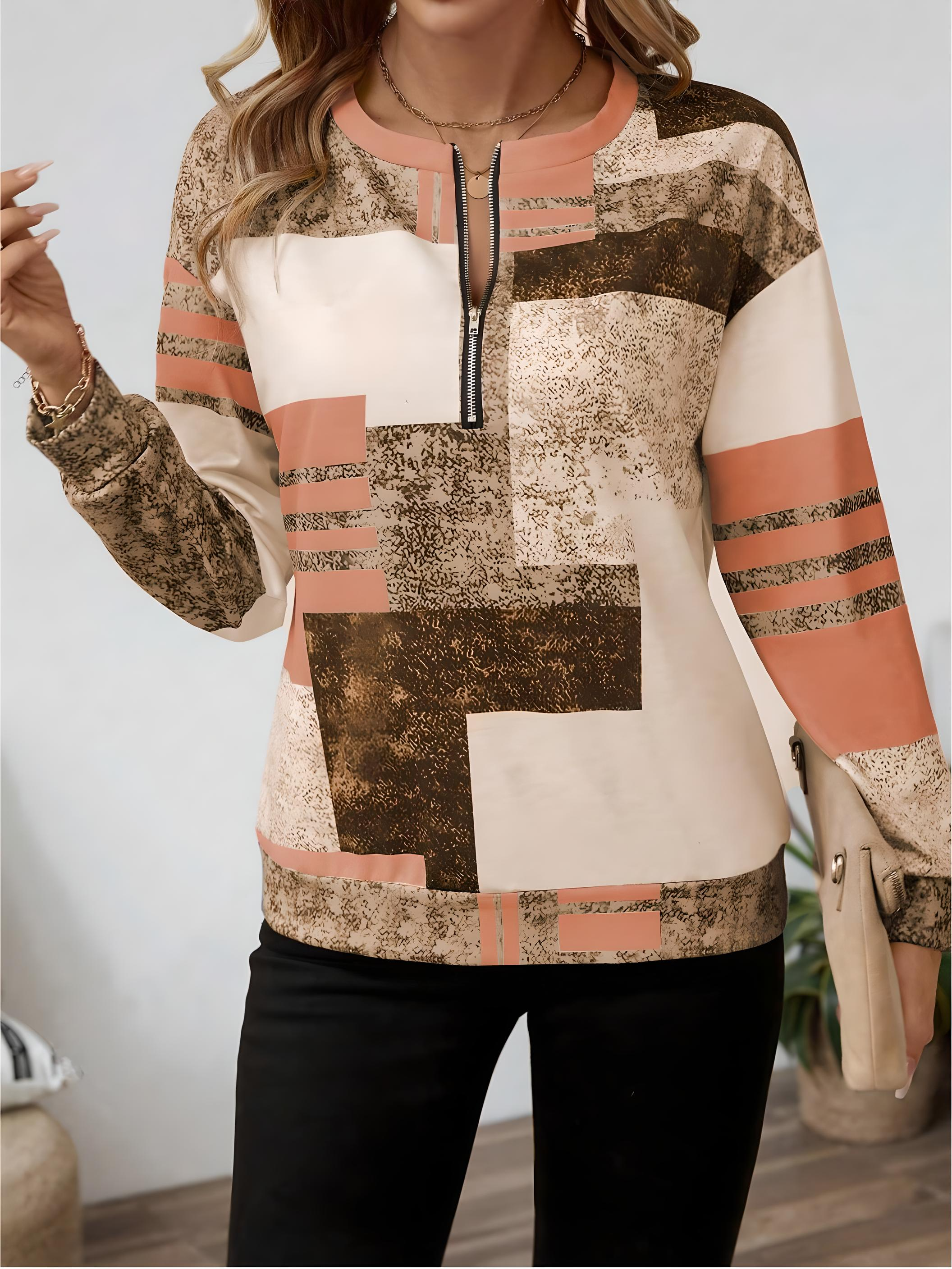 Auralie | Abstract Pattern Blouse