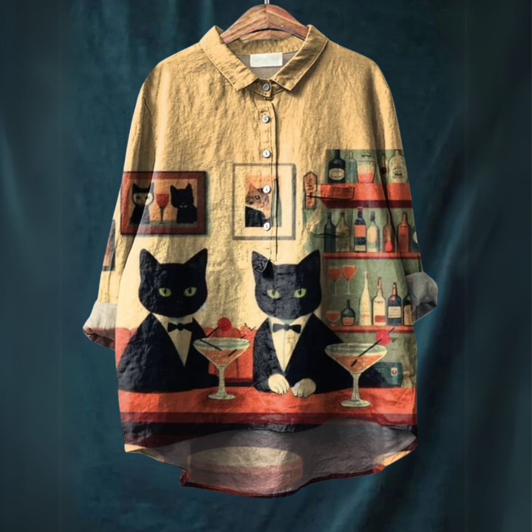 Lucy™ - Cat Art Shirt