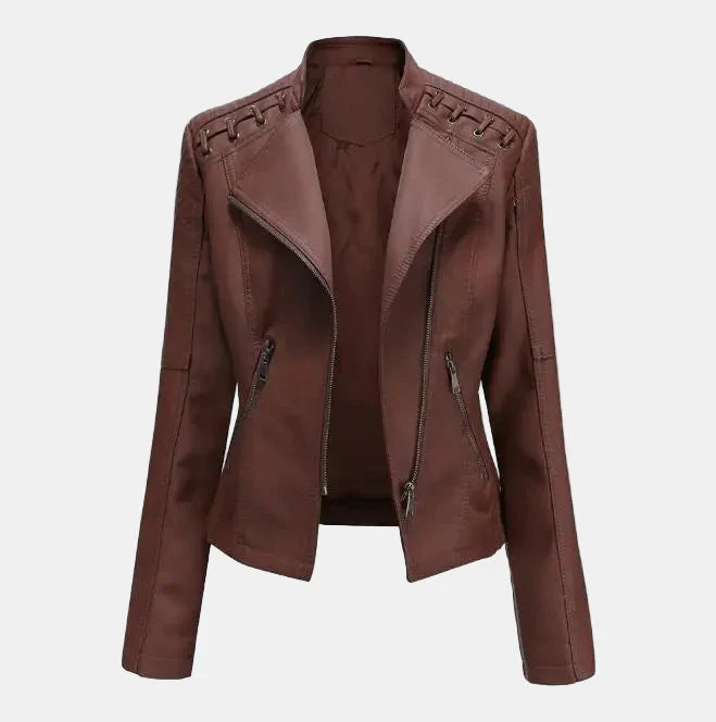 Margaret | Refined Leather Jacket