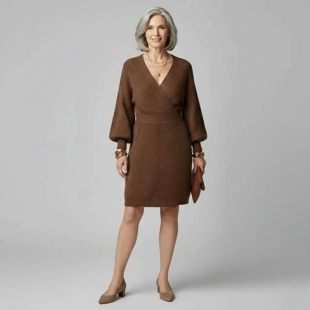 Thalienne | Elegant Knit Dress