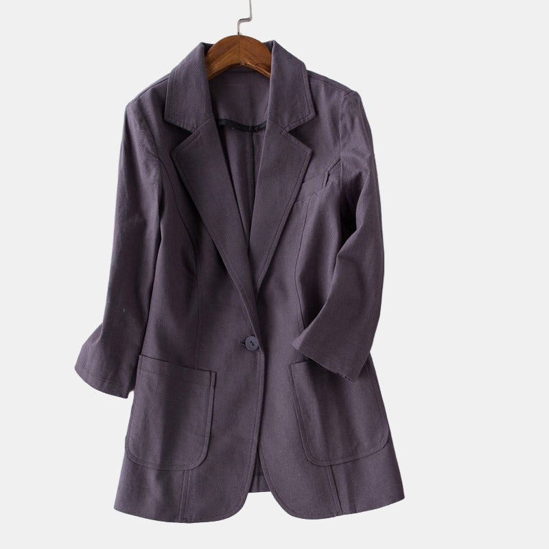 Blanca | Linen Jacket