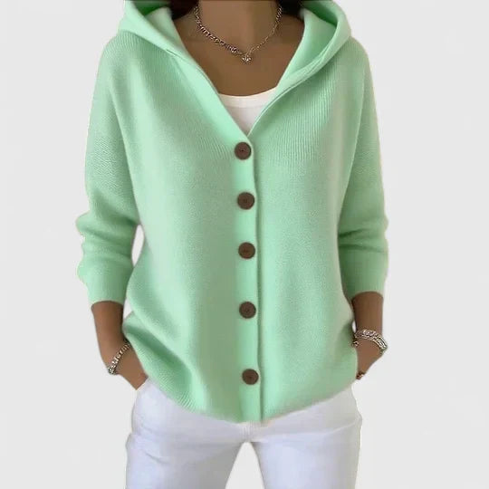 Eveline | Soft Hooded Cardigan