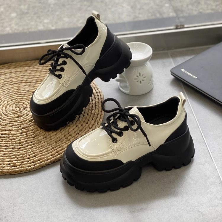 Cora | Thick-Soled Orthopedic Leather Shoes