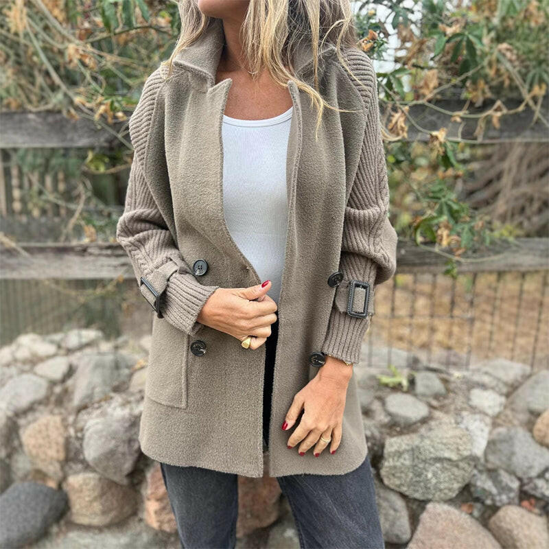ISOLA MID-LENGTH DOUBLE-BREASTED COAT